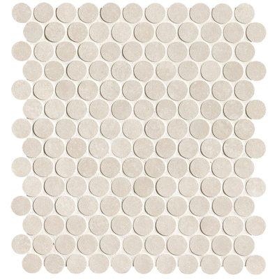 Terravito Elzino carrelage mural et de sol - 29x32.5cm - aspect pierre naturelle - blanc mat (blanc)