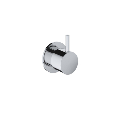 Hotbath Cobber Afbouwdeel - inbouw stopkraan - hoogglans chroom