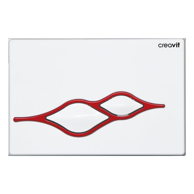 Creavit Ufo Plaque de commande - blanc-rouge