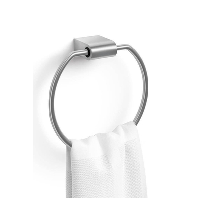 Zack Atore anneau porte-serviettes acier inoxydable mat