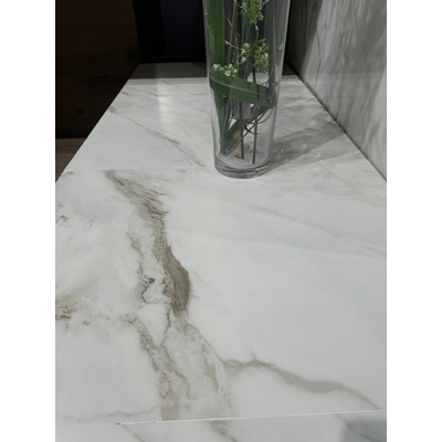 Baldocer Cerámica Fontana Keramische wand- en vloertegel - 60x120cm - 6.0mm - gerectificeerd - Wit