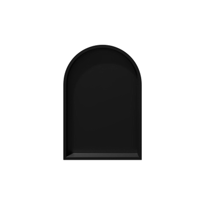 Looox Storage collection Inbouwnis - 32x47x7cm - toog - matt black
