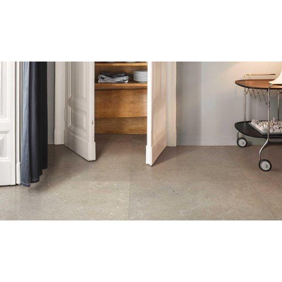 SAMPLE Marazzi Mystone Limestone Carrelage sol et mur 120x120cm 10mm rectifié R10 grès cérame Taupe