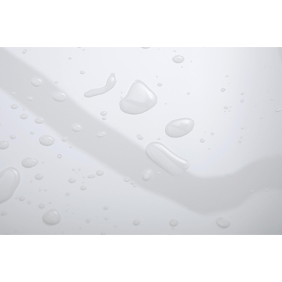 Hansgrohe Xelu Q Fontein - 36x25cm - planchet links - 1 kraangat - zonder overloop - smartclean - wit