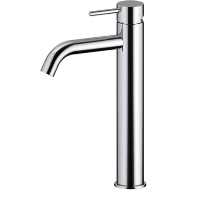 Fortifura Calvi wastafelkraan 33.9cm verhoogd opbouw 1 gats Chroom TWEEDEKANS