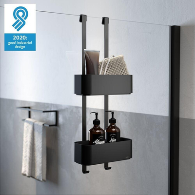 Tiger 2 Store Étagère de douche suspendue 25cm Noir