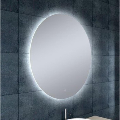 Wiesbaden Soul spiegel rond met LED, dimbaar en spiegelverwarming 100 cm