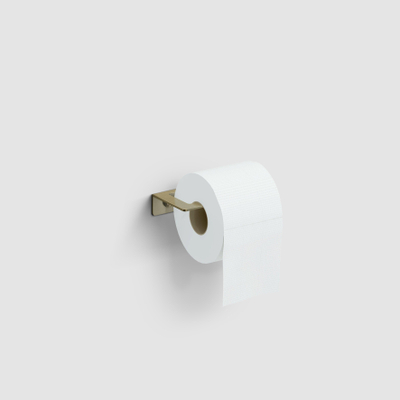 Clou Fold porte-rouleau de toilette sans couvercle or brossé PVD