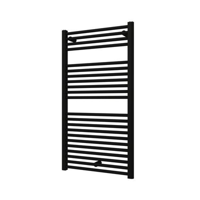 Plieger Palermo designradiator horizontaal 111.1x60cm 605W mat zwart