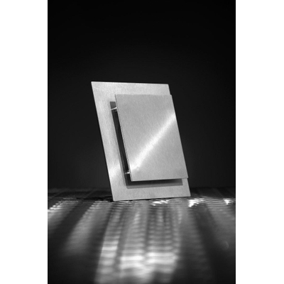 Looox grille d'aération 15x15cm avec vis inox