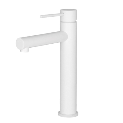 Best Design White wastafelmengkraan verhoogd 30cm wit mat SHOW25582