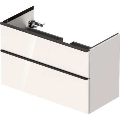 Duravit D-neo Meuble sous vasque 101x46.2x62.5cm 1 tiroir Blanc haute brillance