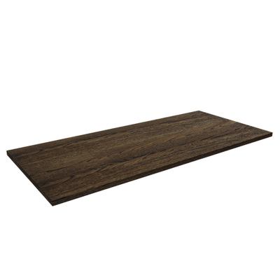Saniclass Tops plan de toilette - 101x46x2cm - chêne charcoal