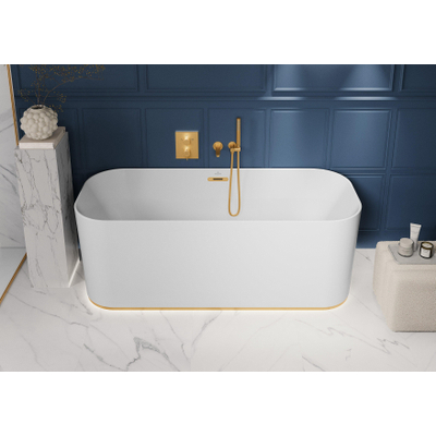 Villeroy & Boch Universal Showers wandaansluitBocht Rond - Brushed Gold (goud)