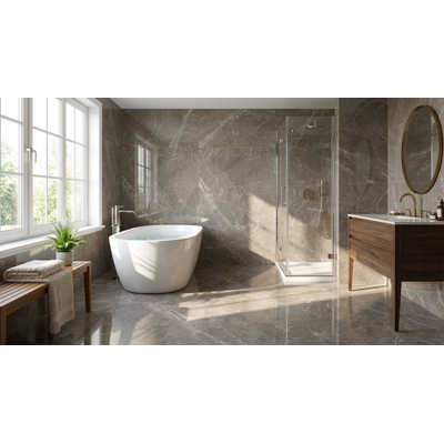 Prissmacer Cerámica Fior Di Bosco Carrelage sol & mur - 60x60cm - 10.0mm - rectifié - Marron