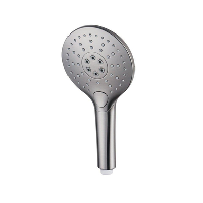 Fortifura Calvi Ensemble de robinet de baignoire - bec - 22cm réductible - corps lisse - douchette ronde - partie encastrable - support mural - inox brossé PVD