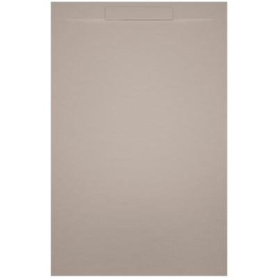 Riho ISOLA Douchebak - 140x80x3cm - mat pebble grey