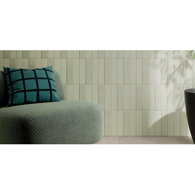 SAMPLE Ceramica Rondine Volume Keramische vloer en wand - Sage