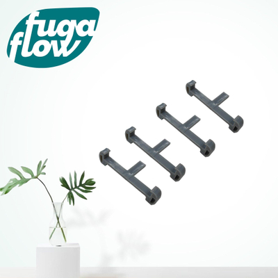 FugaFlow Eccelente Anta pinces pour grille de caniveau de douche 1a carreler (lot de 4 pièces)