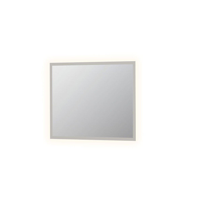 INK SP7 miroir – 100 x 80 cm – LED indirecte tout autour – température de couleur réglable, à intensité variable – Argent