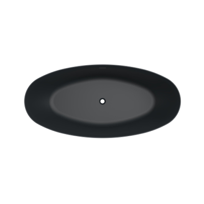 Arcqua Ica Baignoire îlot 170x80cm mat anthracite