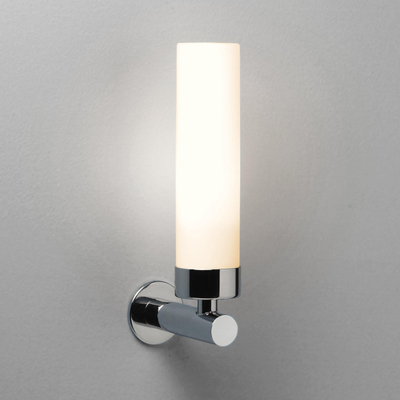 Astro Tube Wandlamp 25x5x12cm IP44 fitting E14 chroom
