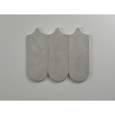 SAMPLE Terravito Evarno wandtegel - 8x21.5cm - Pearl mat (grijs)