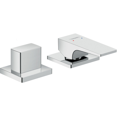 Hansgrohe Metropol 2-gats badrandcombinatie - hoogglans chroom