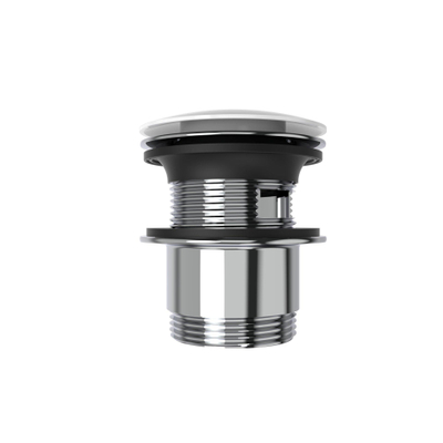 Arcqua Arcqua bonde pop-up baignoire 1 1/2 avec trop-plein brillant blanc