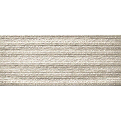 Terravito Urbano wandtegel - 30x90cm - Rechthoek - 10.5mm - gerectificeerd - Betonlook - Neutra Relief