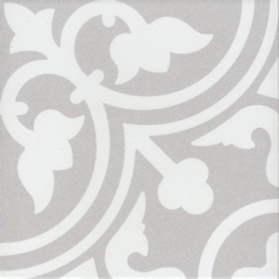 SAMPLE Douglas Jones Vintage Carreau décoratif 20x20cm 8mm R9 grès cérame Flavie Gris