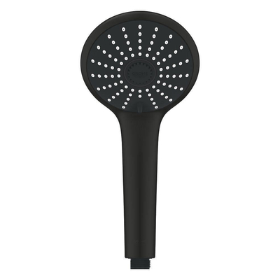 Grohe Vitalio Joy Handdouche - massage - 3 straalsoorten - matte black (mat zwart)