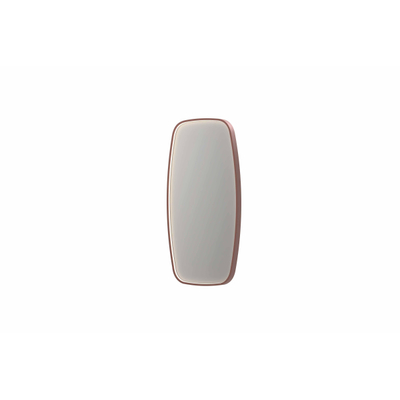 INK SP31 miroir - 40x4x80cm contour en cadre en acier incl dir LED - chauffage - changement de couleur - dimmable et interrupteur - cuivre brossé