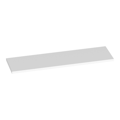 BRAUER Ocean Medium Plan vasque - 160x46x4cm - blanc mat