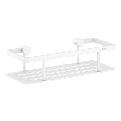 Smedbo Sideline Panier de douche - 10.3x6x10.3cm - à suspendre - Laiton massif Blanc mat