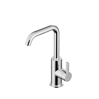 Hotbath Ace Mitigeur de lavabo - posé - bec orientable - sans vidage - Chromé
