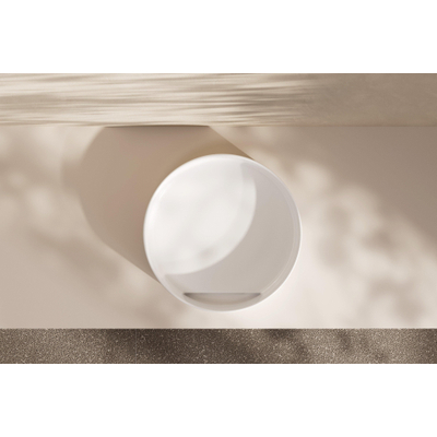 Hansgrohe Xuniva Vasque à poser - 40x40cm - ronde - sans trou de robinet - sans trop-plein - SmartClean - blanc