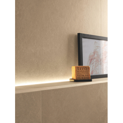 Fap Ceramiche Nobu wand- en vloertegel - 80x80cm - gerectificeerd - Natuursteen look - Beige mat (beige)