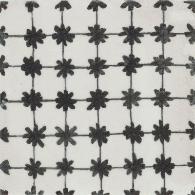 Ceralto Ricordo Marmo Vloertegel - 15x15cm - 10mm - glans - NERO