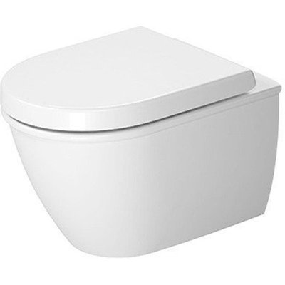 Duravit Darling New Compact WC suspendu à fond creux WonderGliss Blanc