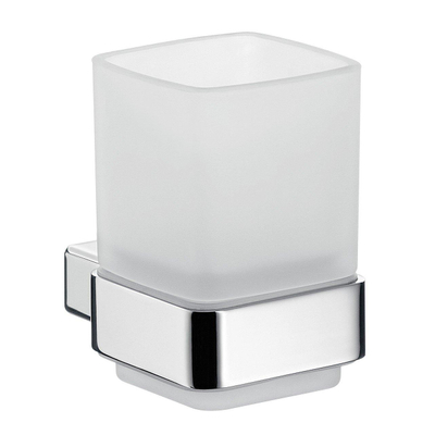 Emco Loft porte-gobelet avec verre chrome