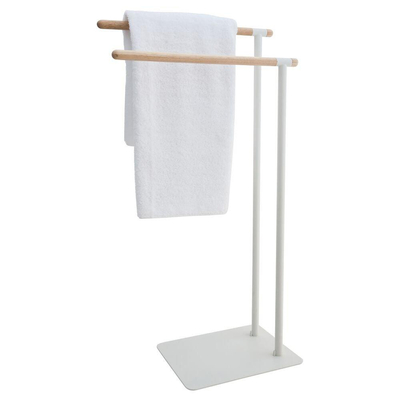 Sealskin Brix Porte-serviettes Métal/Bois Blanc