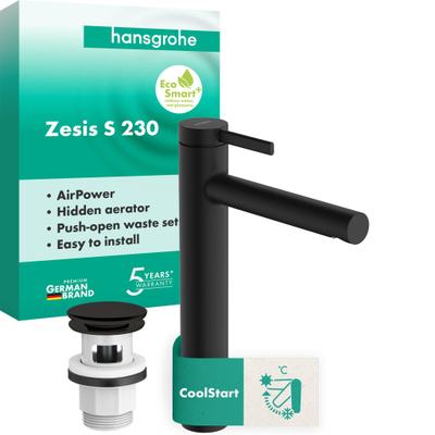 Hansgrohe Zesis S wastafelkraan 230 CoolSt