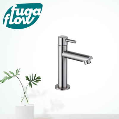 FugaFlow Eccelente Sobrado Badkamer Fonteinkraan - 14.4cm - opbouw - 1gats - PVD - geborsteld RVS - Black Friday -