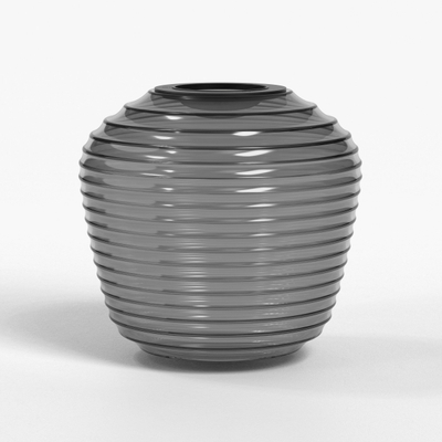 Astro Nara Taper Ribbed verre séparé - fumé