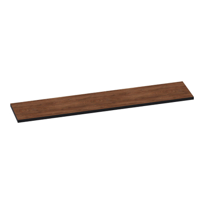 BRAUER Ocean Edge topblad - 240x46x4cm - Forest Cacao
