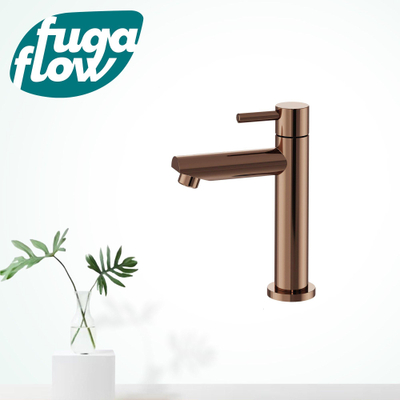 FugaFlow Eccelente Sobrado Badkamer Fonteinkraan - 14.4cm - opbouw - 1gats - PVD - geborsteld koper