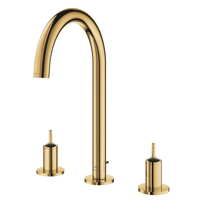 Grohe Atrio private collection wastafelkraan - L-size - 3gats - opbouw - cool sunrise