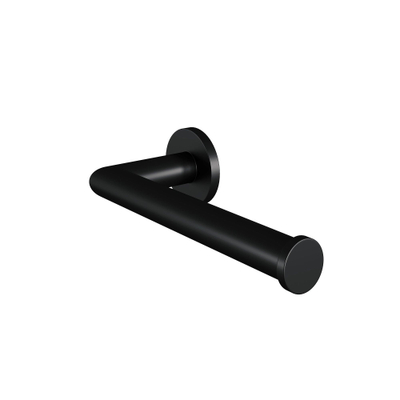 Brauer Black Edition Toiletrolhouder - 1 rol - mat zwart