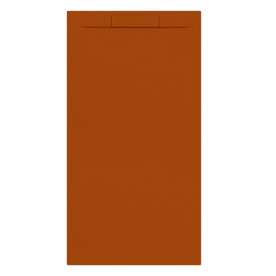 Allibert Luna douchebak Satijn Koper Oranje-180 x 90 3 cm